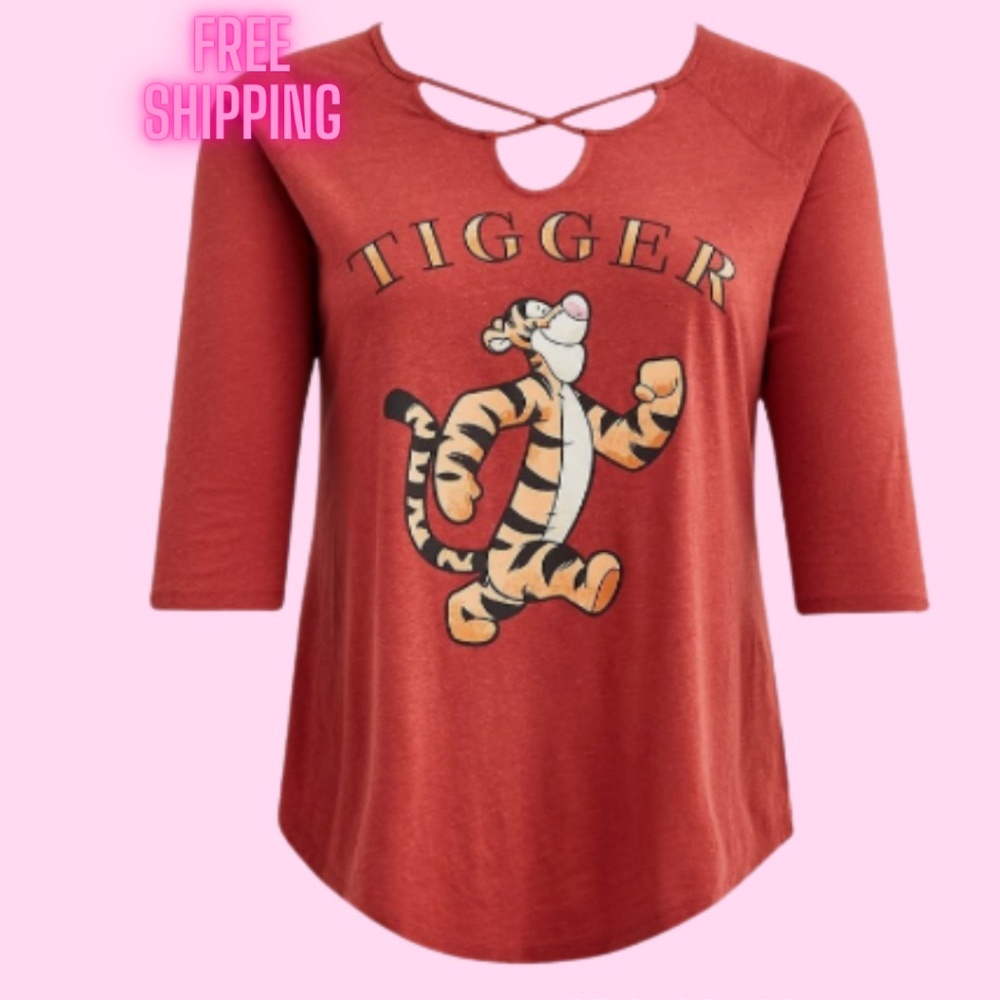Torrid Disney Winnie the Pooh Tigger Strappy Top – Size 6